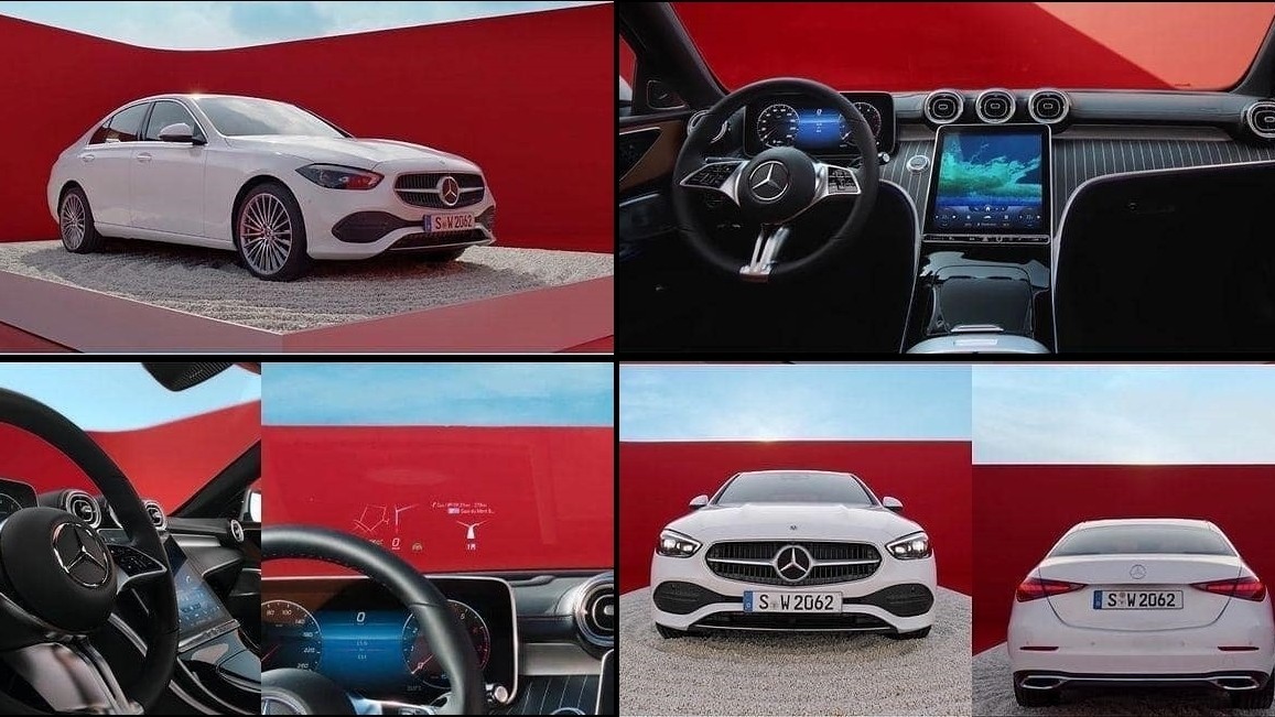Mercedes C-Class thế hệ mới lộ ảnh trước ngày ra mắt