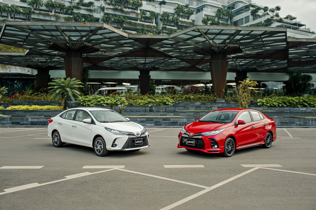 Toyota Vios 2021 giá cao nhất 638 triệu đồng