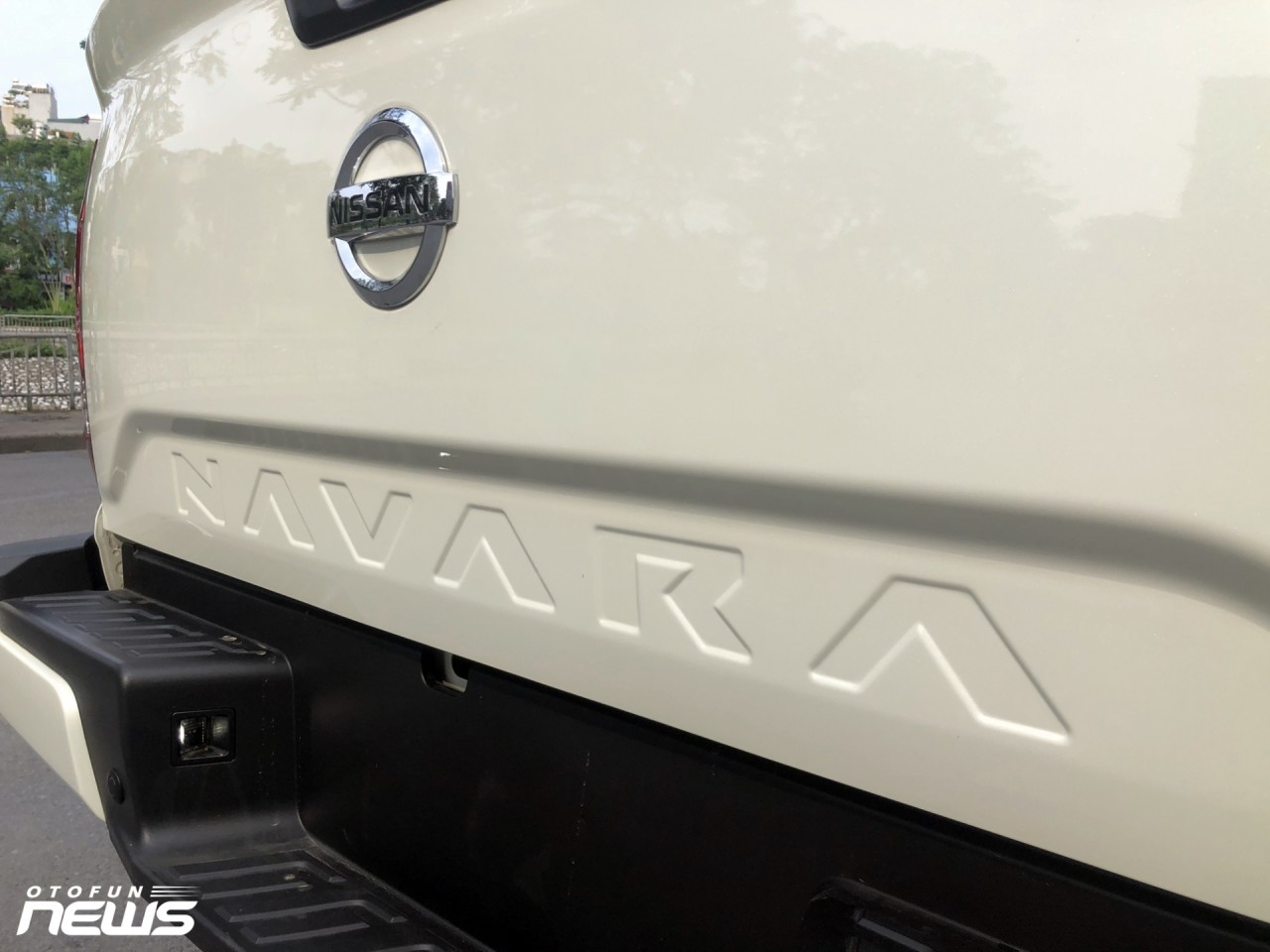 Hình thực tế Nissan Navara mới ra mắt ngoài đời thực