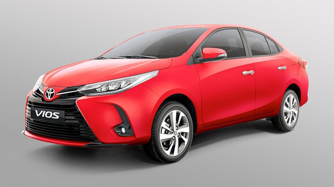 Toyota Vios 2021 ra mắt tại Philippines, giá từ 315 triệu đồng