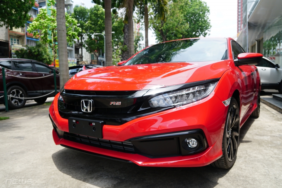 chi tiet phien ban the thao honda civic rs 2019