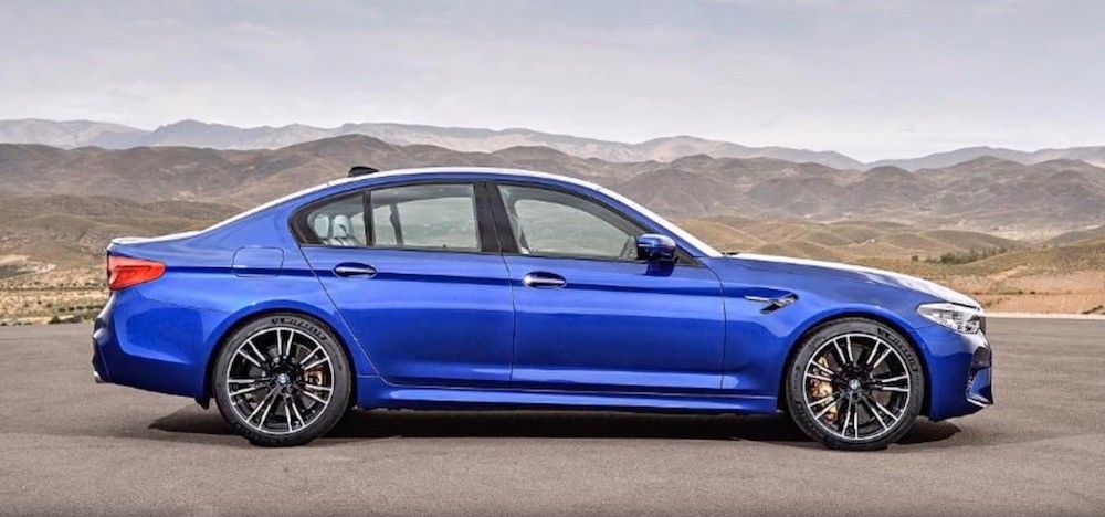 bmw m5 the he 2018 lo dien hoan toan ngay truoc ngay ra mat